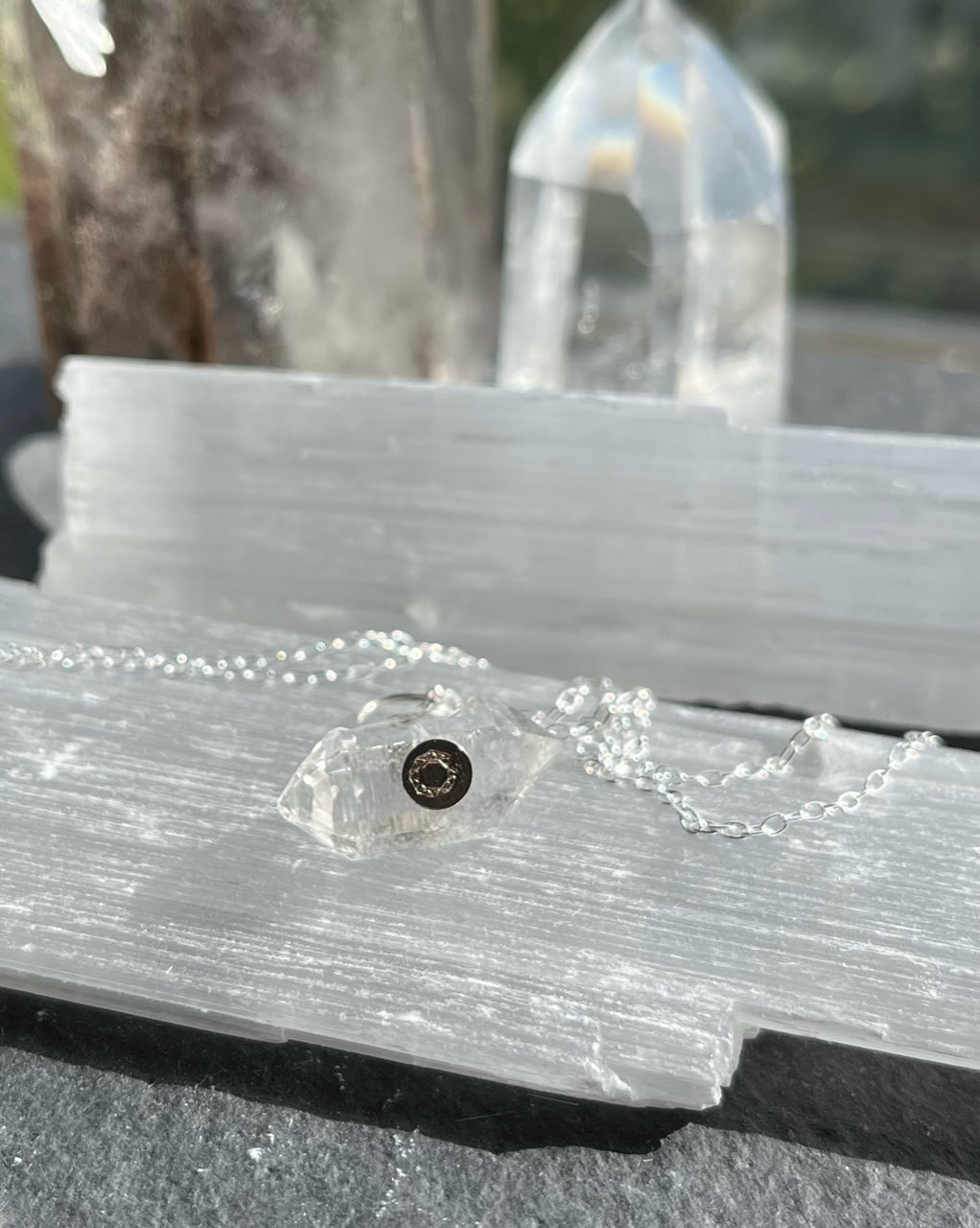 Herkimer Diamond Necklace (Limited Edition)