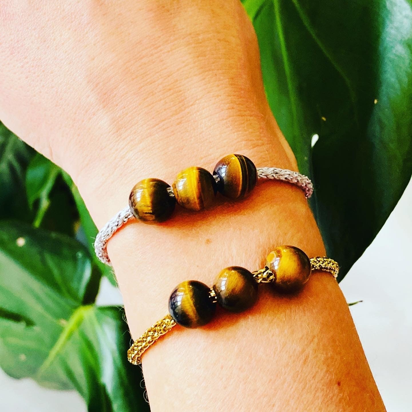 Tiger's Eye Beach Candy Rocks Bracelet