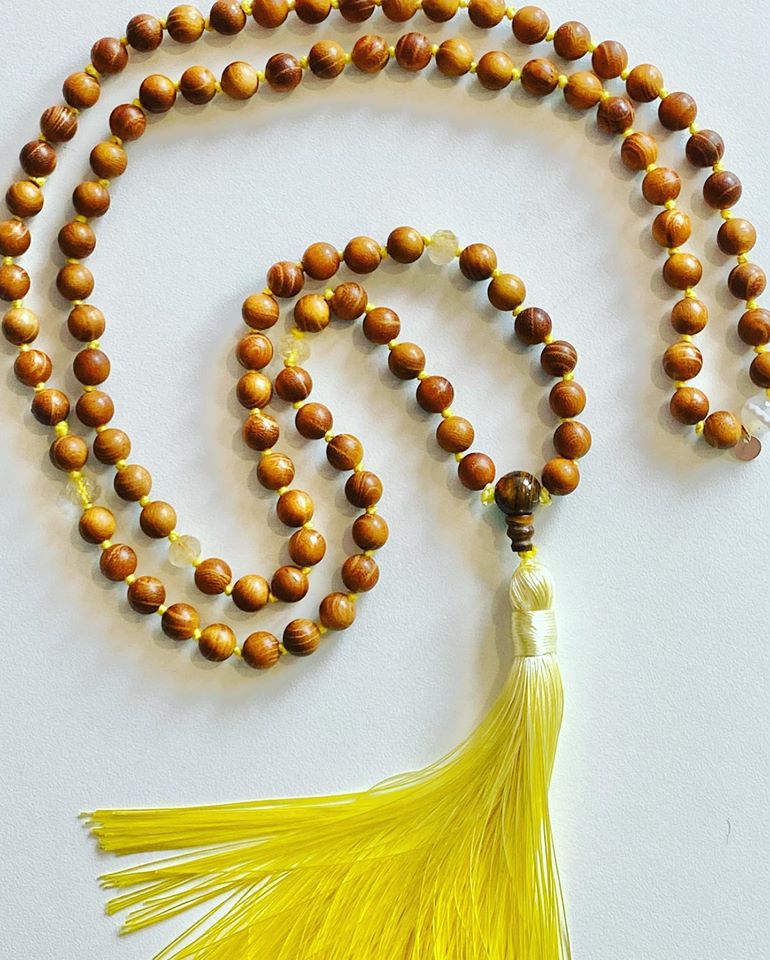 Mala of Happiness necklace by Spike Rocks, jewellery for women who rock