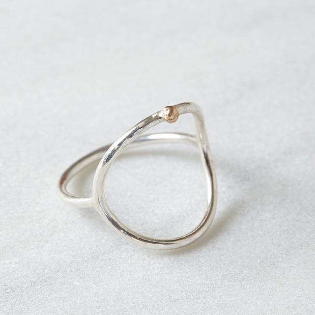 Breathe Silver Ring by Spike Rocks, jewellery for women who rock